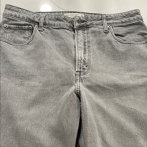 Abercrombie & Fitch Gray High Rise Jeans Vintage Style